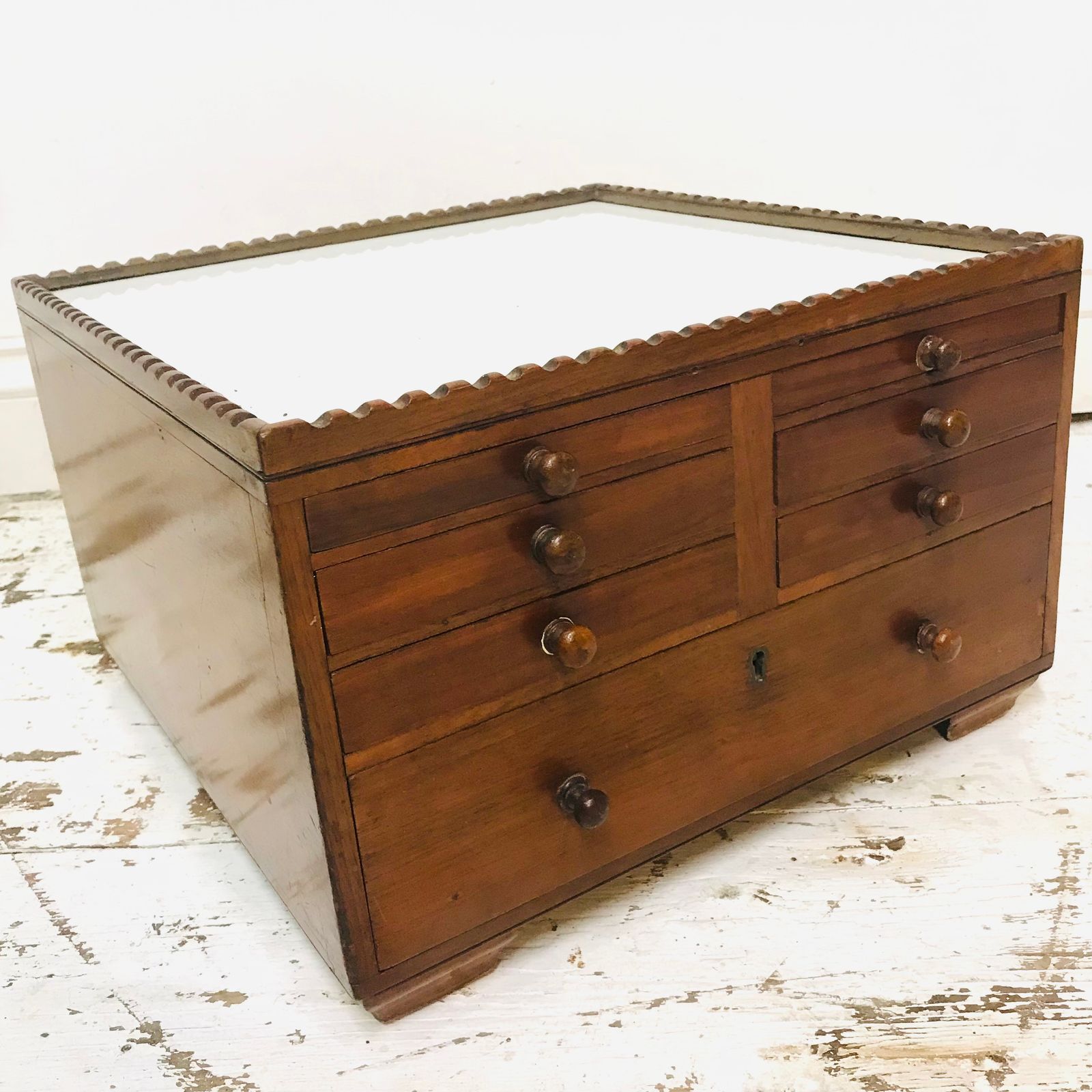 Mahogany Victorian Dentist Drawers