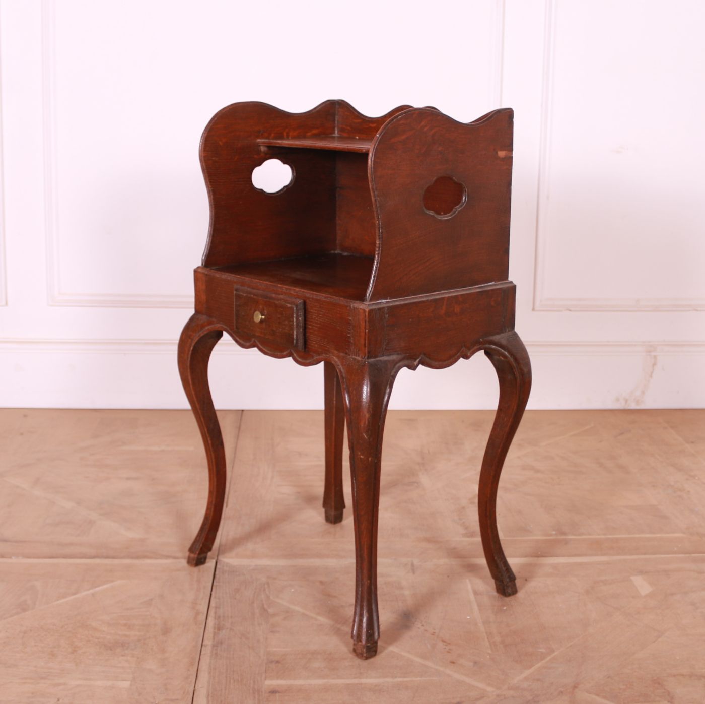 French Oak Bedside Table, 1800s photo Furniture