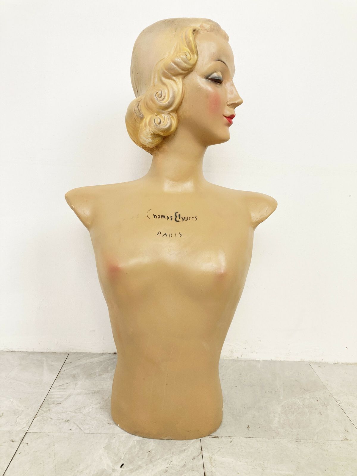 Vintage French  Advertising Statue, 1960s