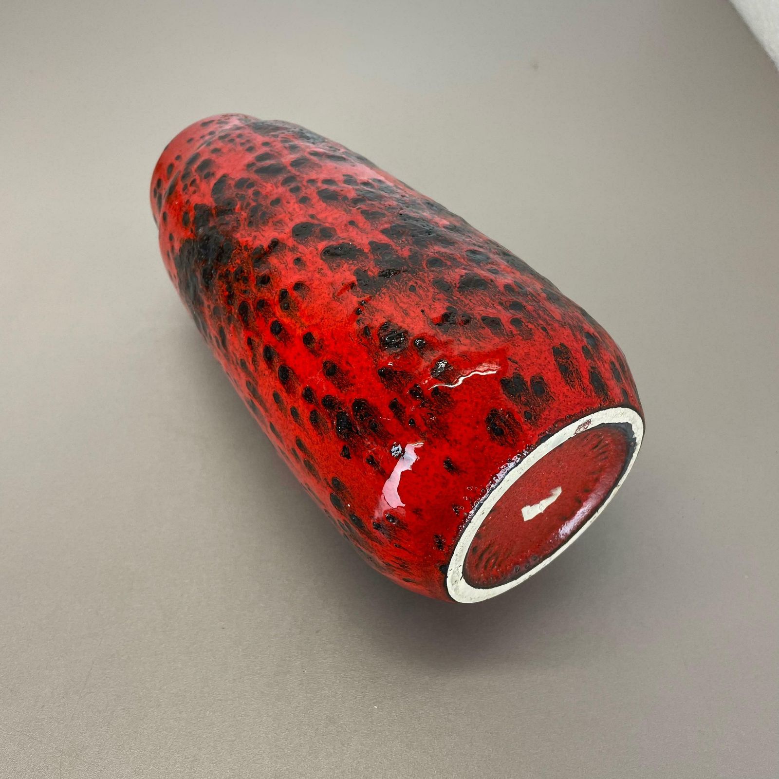 photo buy Rare Super Color Crusty Fat Lava Multi Color Vase Scheurich, Germany Wgp, 1970s