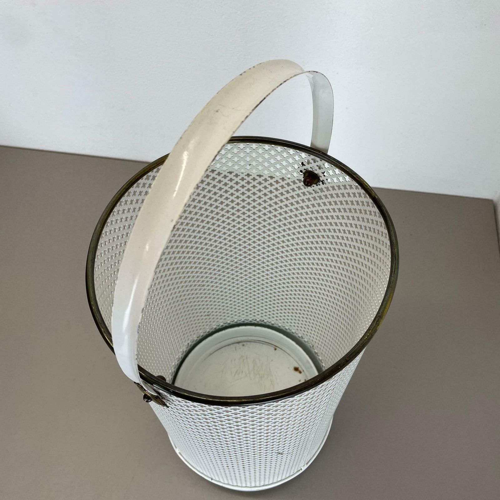 Original Mategot Style Umbrella Stand Vereinigte Werkstätten München Germany 50s photo vintage