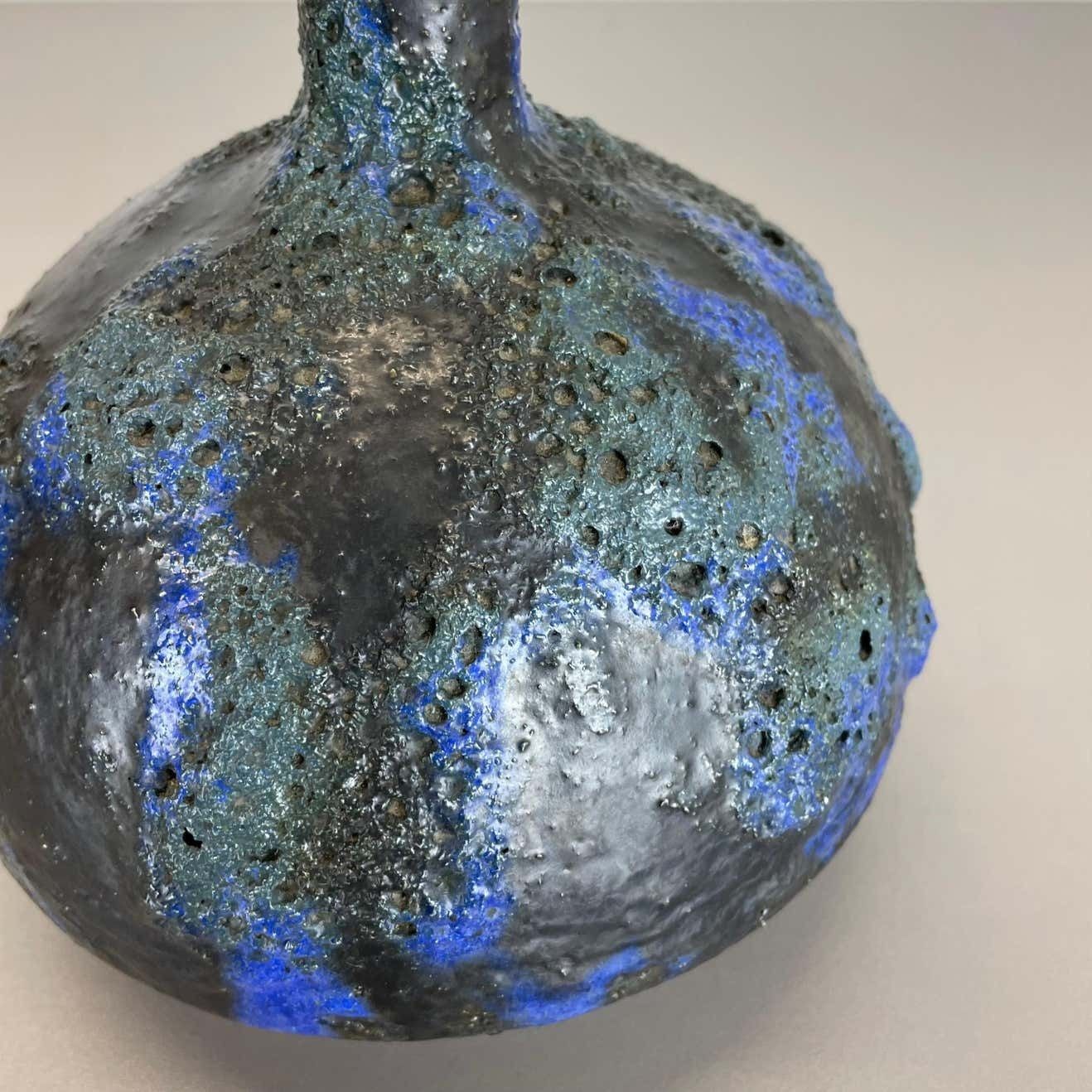 Abstract Ceramic Studio Pottery Vase By Gerhard Liebenthron, Germany, 1970s photo buy