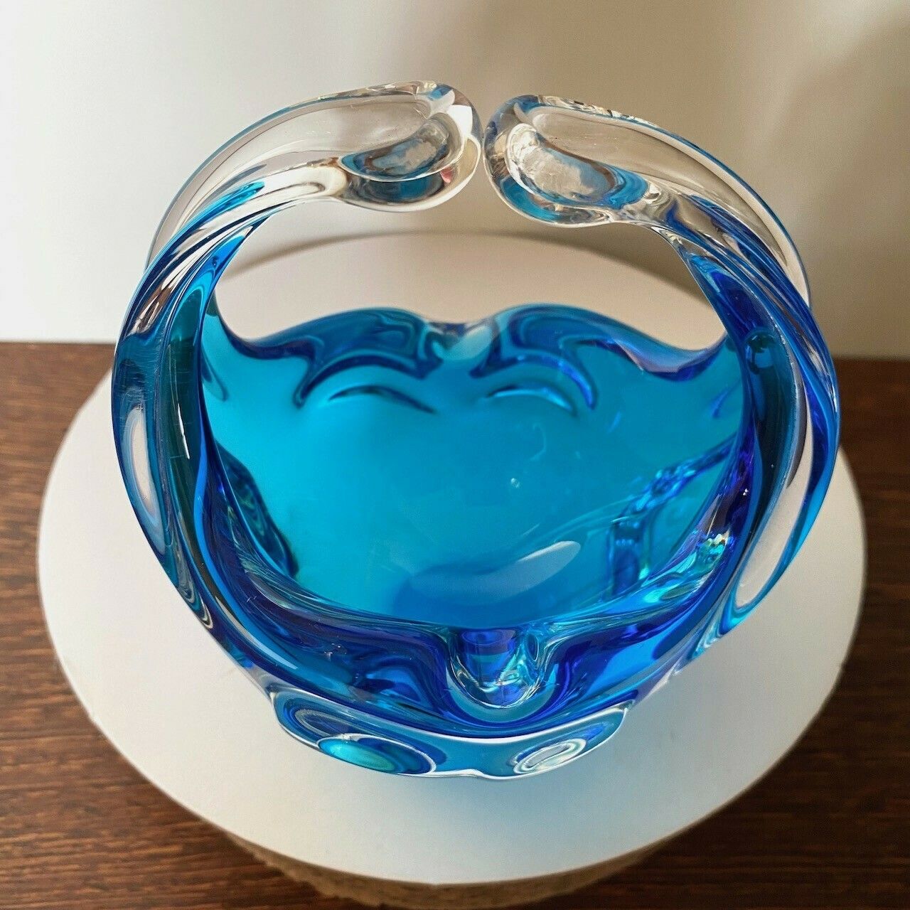 Helder En Blauw Murano Schaal photo 59.0