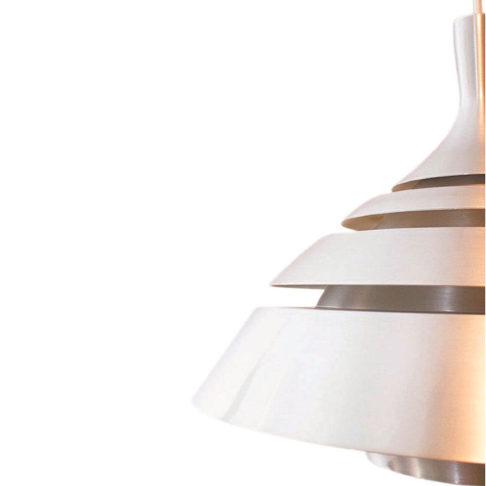 Aluminum Pendant Lamp By Hans Agne Jakobsson, Sweden, 1960s photo 280.0
