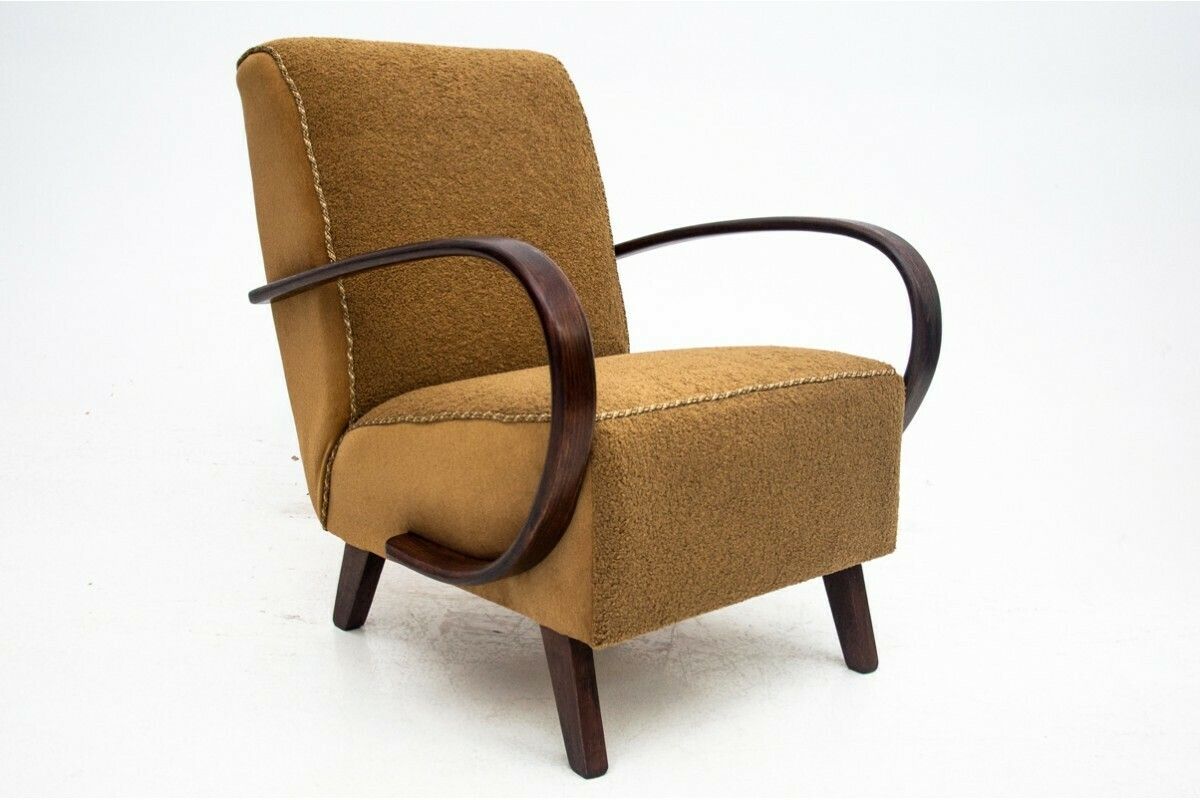 A Pair Of Art Deco Armchairs By J. Halabala From The 1930s Czech Republic photo buy