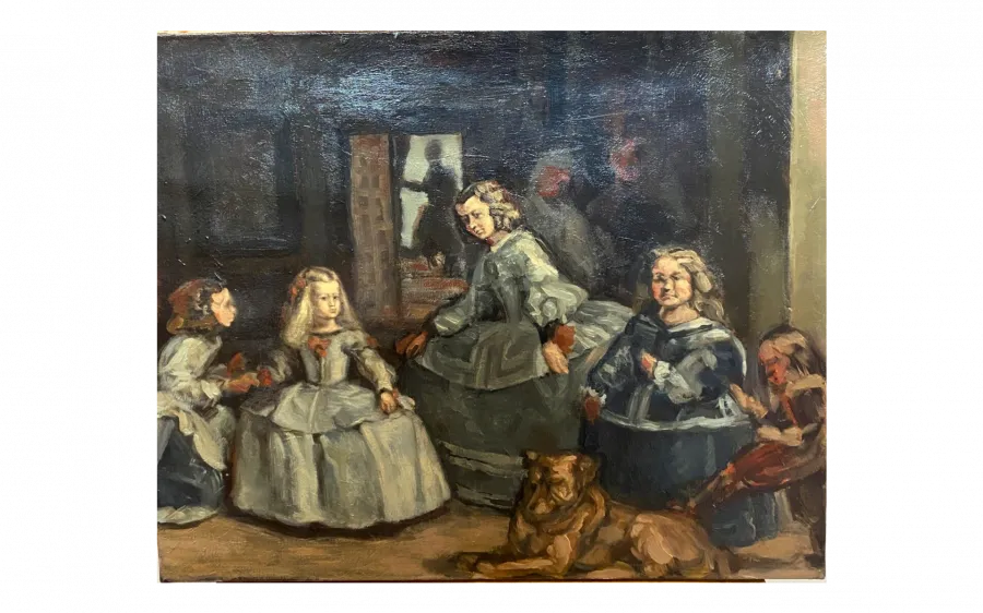 "Les Ménines" – Vrije Interpretatie Door Claude Volkenstein