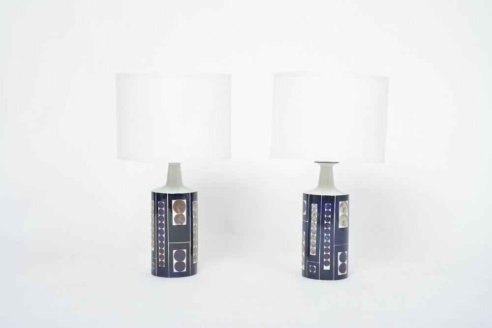 Royal 7 Table Lamps By Ingelise Koefoed For Fog & Mørup, 1960s, Set Of 2