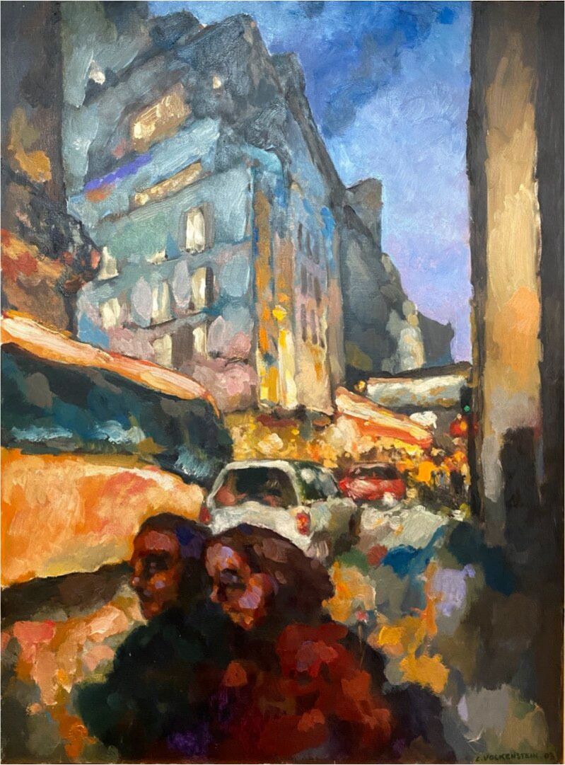 "Rue De Mogador" Paris Door Claude Volkenstein