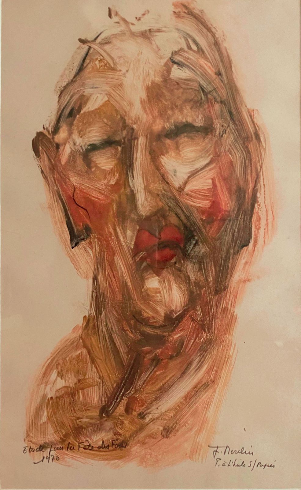 "Study For Father's Day 2" Door Jean Moulin