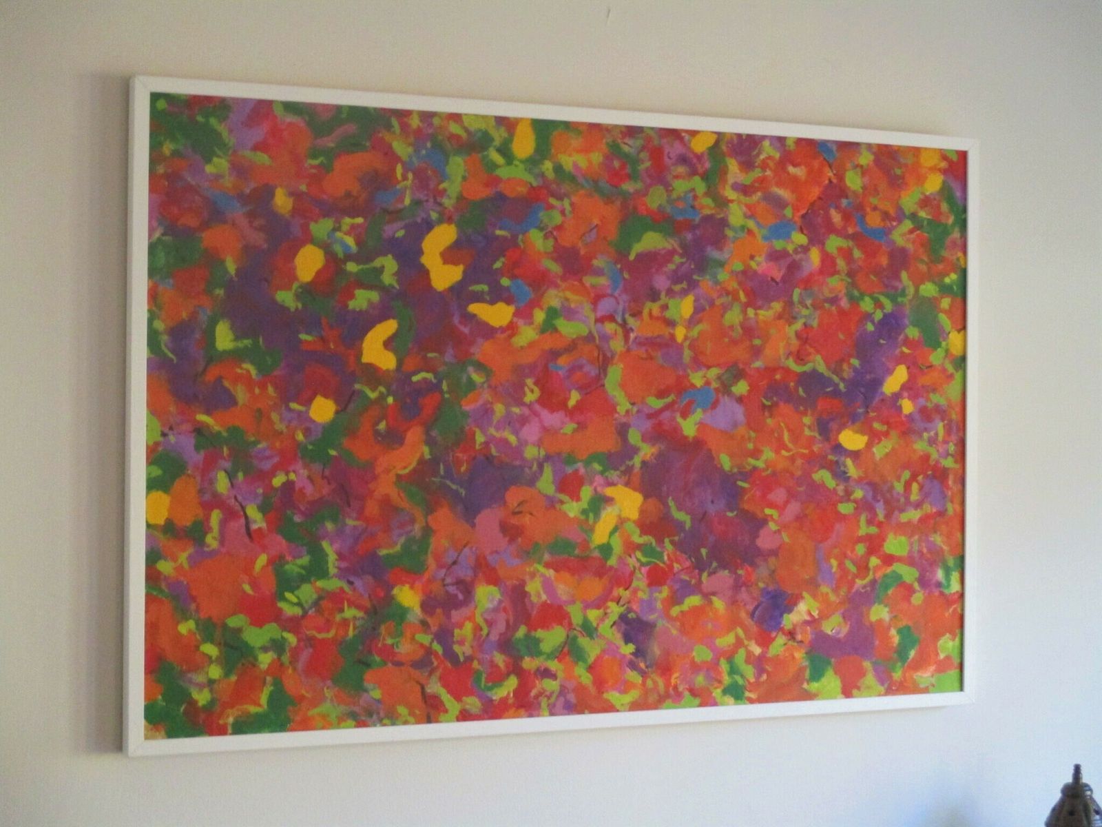 Early August Garden. Abstract Impressionist Painting By Phillip Alder photo furniture