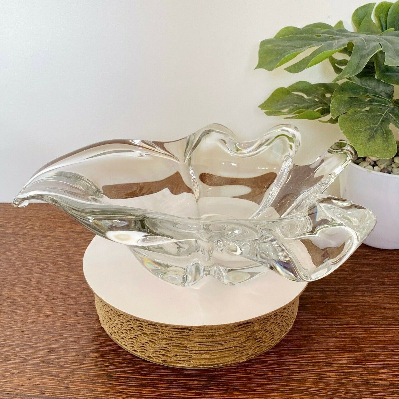 photo furniture Cristallerie De Lorraine Leaf Bowl