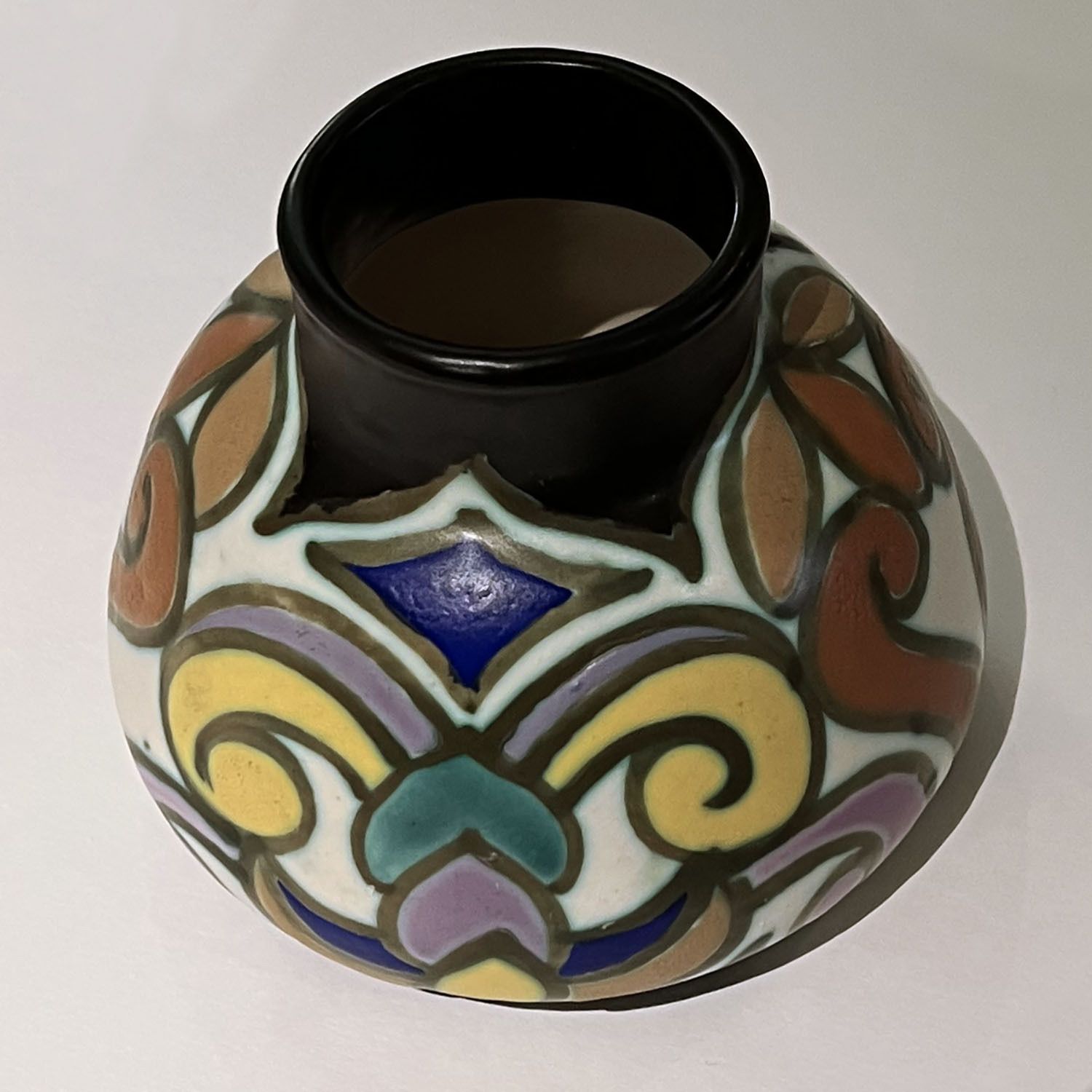 “Bergen” Mons Ceramic Vase, 1930s