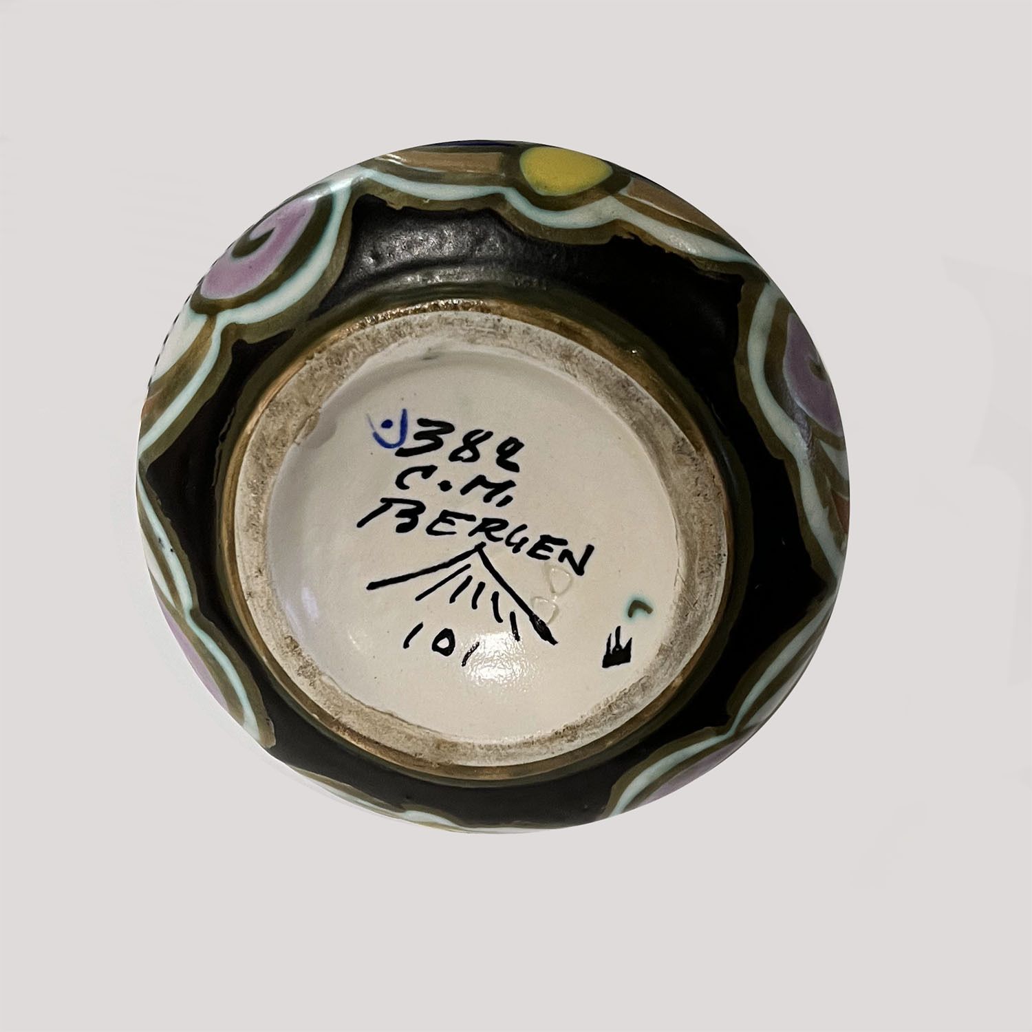 “Bergen” Mons Ceramic Vase, 1930s photo furniture