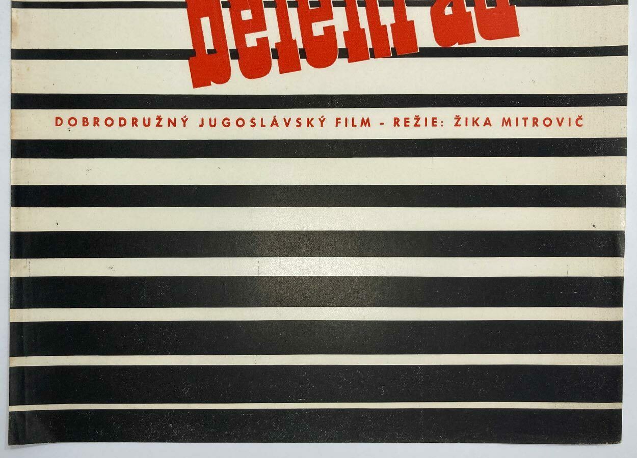 Movie Poster, Operation Belgrad, Unknown Artist, 1969 photo buy