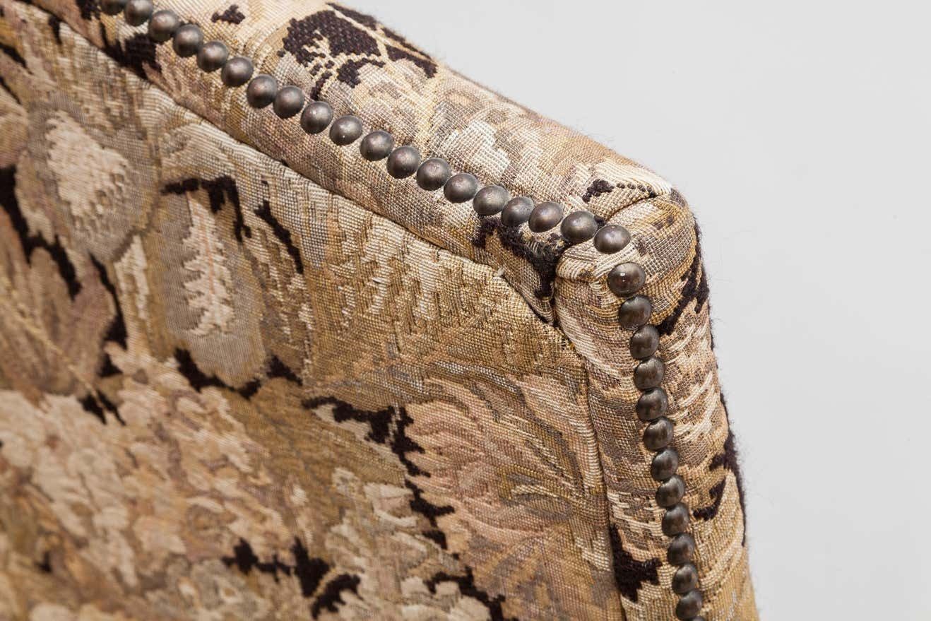 Antique High Back Parlour Chair, France photo 1464.44