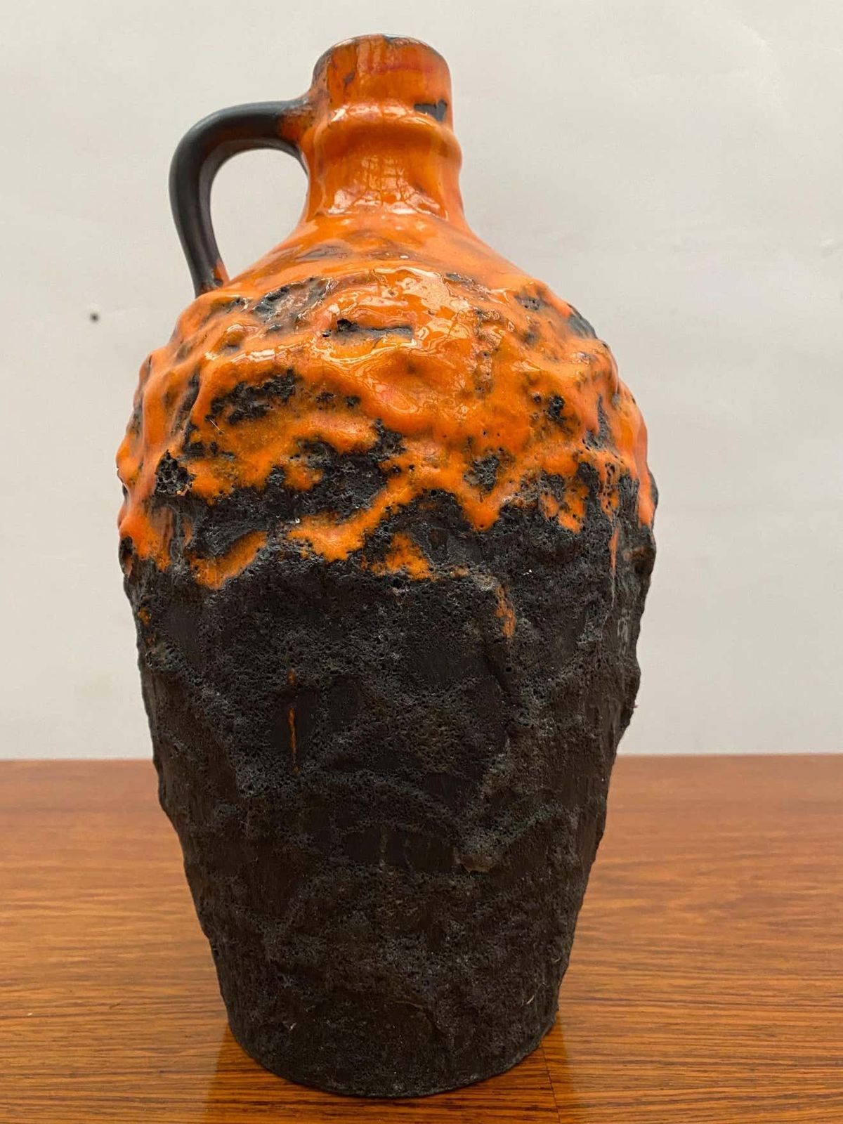 Fat Lava Ceramic Vase Carstens Tönnieshof, Germany, 1960s photo for sale