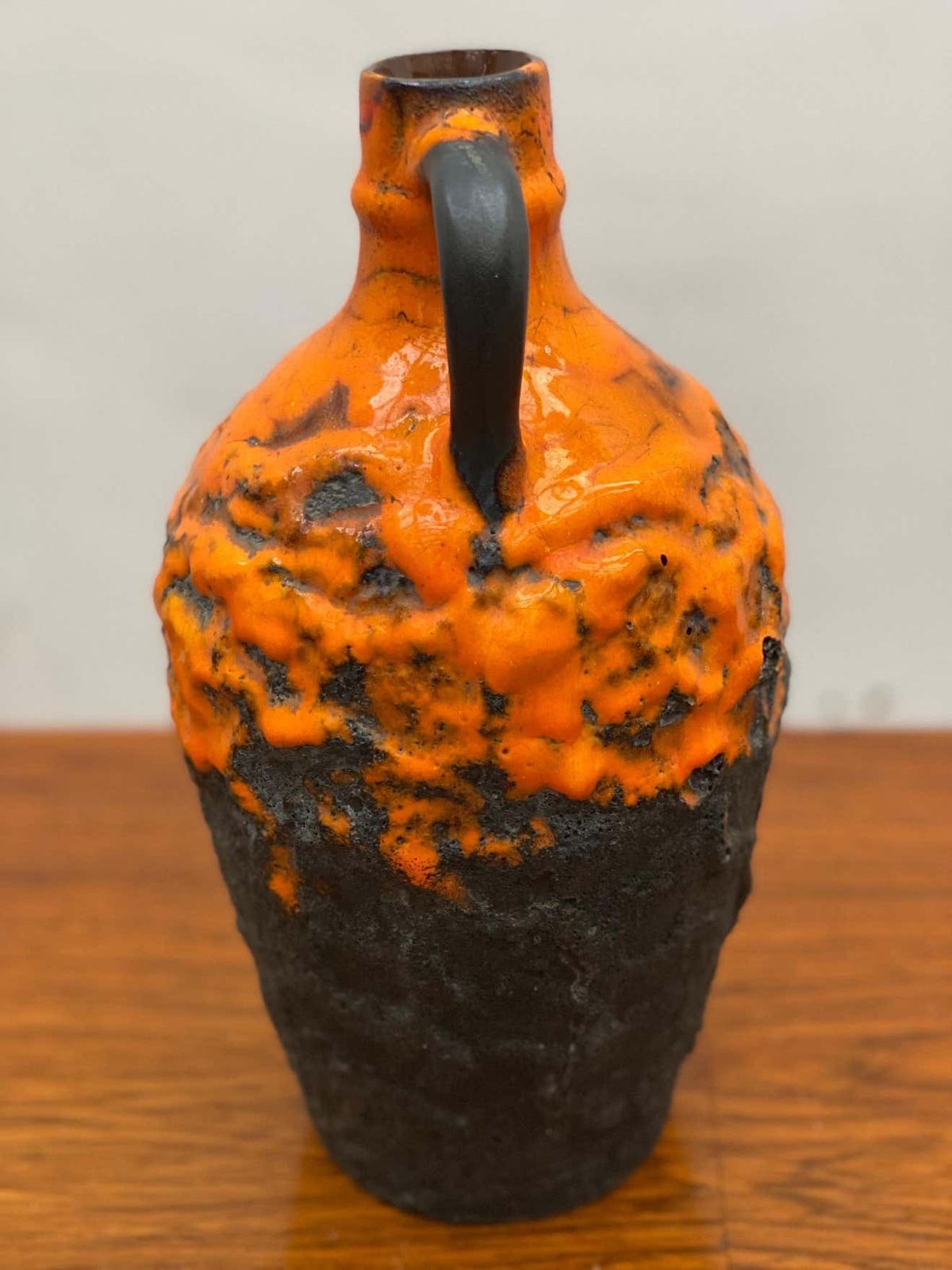 Fat Lava Ceramic Vase Carstens Tönnieshof, Germany, 1960s photo vintage