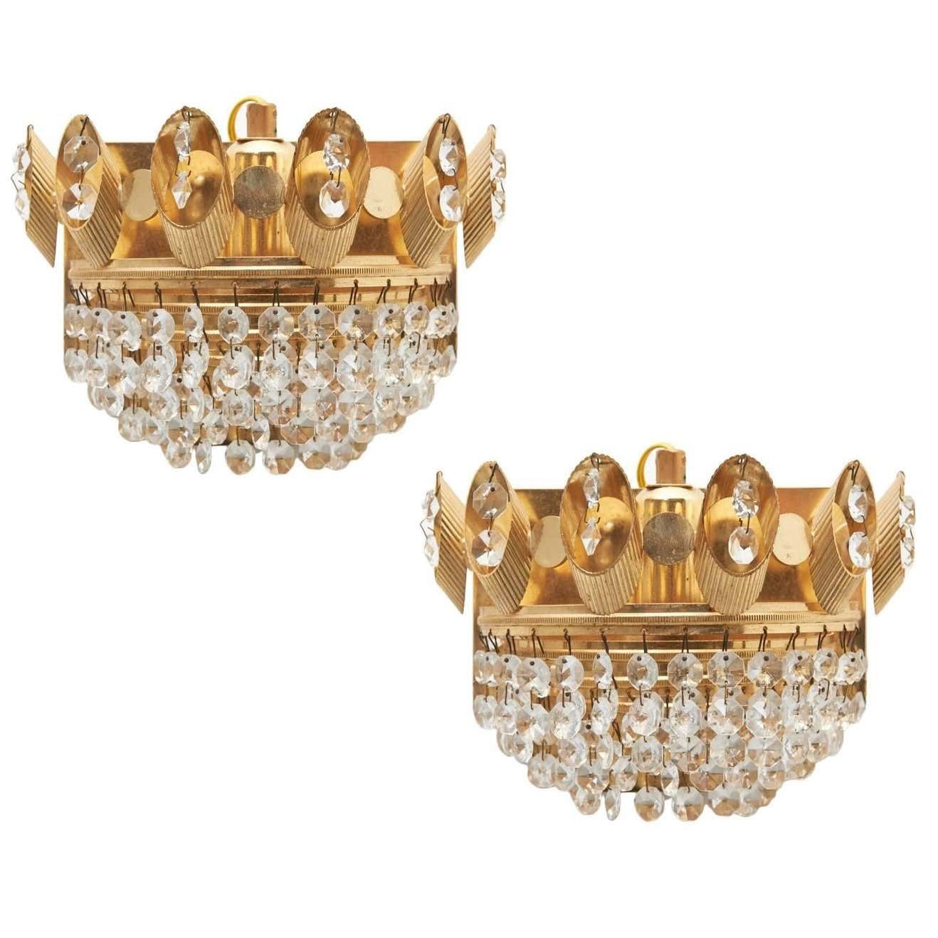 Pair Of Palwa Sconces, 1970s, Vintage photo furniture
