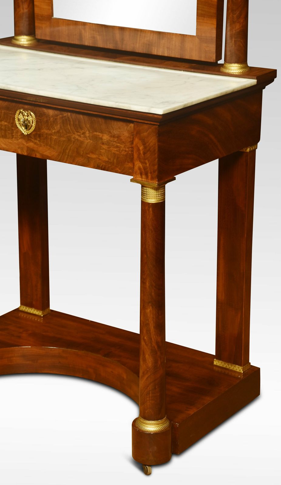 French Ormolu Mounted Empire Dressing Table photo vinterior