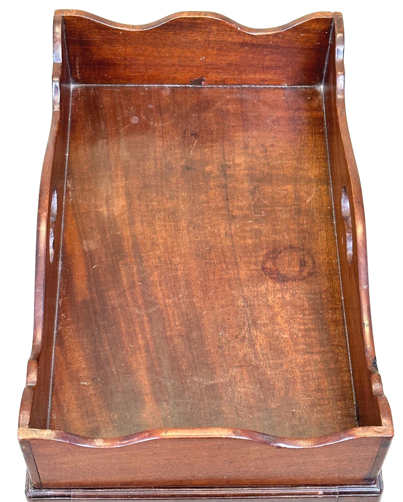Small Georgian Mahogany Butlers Tray On Stand (England, Circa 1800) photo for sale