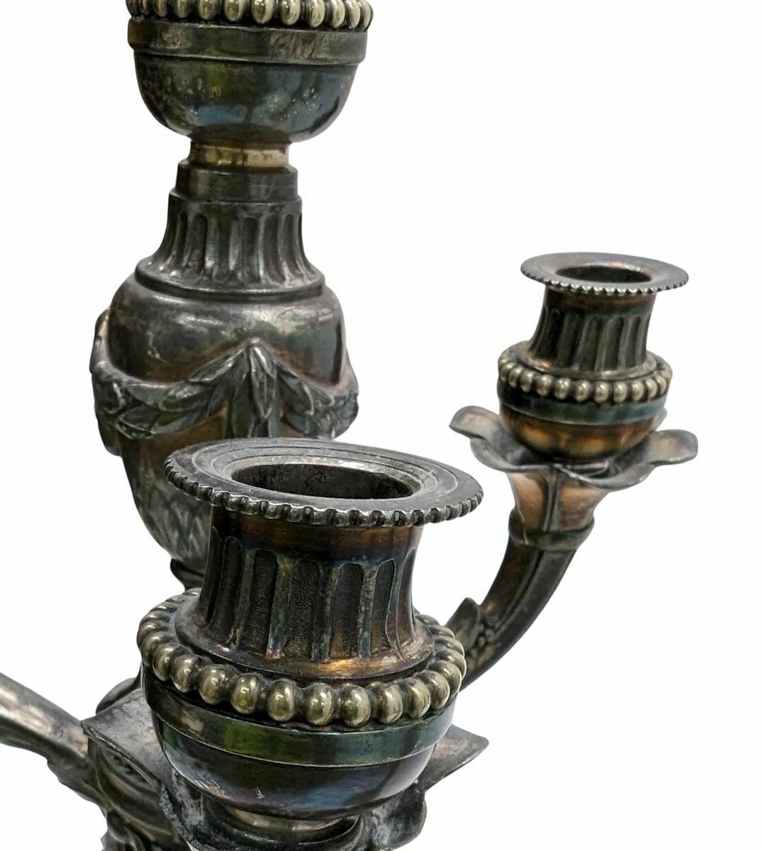 photo buy Pair Of Art Nouveau Candlesticks By Gallia