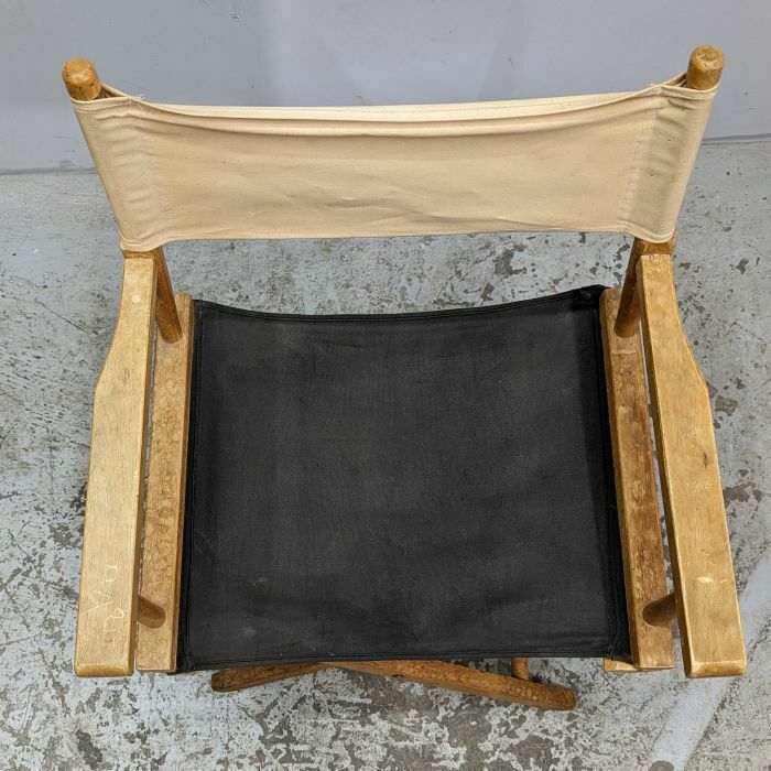 Vintage Canvas Folding Armchair Director photo 278.0