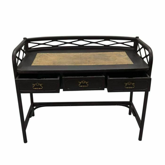 1900 Turned Wood Desk In The Style Of Joseph Kohn photo Furniture