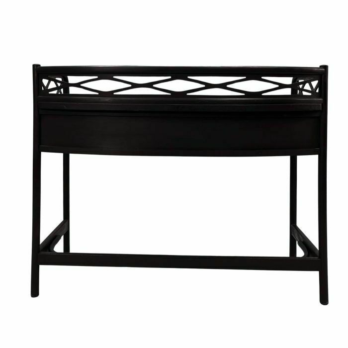 1900 Turned Wood Desk In The Style Of Joseph Kohn photo vinterior