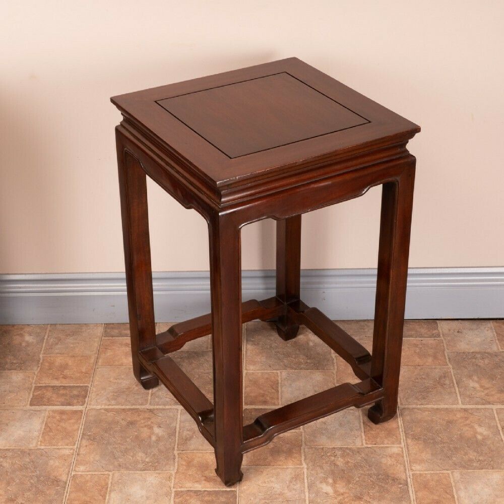 745.0 Elegant Pair Of Chinese Table Stands photo