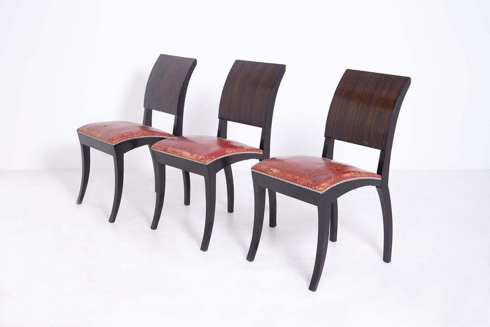 Set Of Six French Chairs Art Deco, 1920s 1930s photo furniture