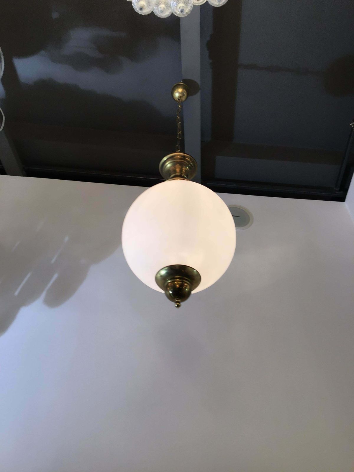 Azucena Chandelier Luigi Caccia Dominioni Italian 1950 Brass Glass photo furniture