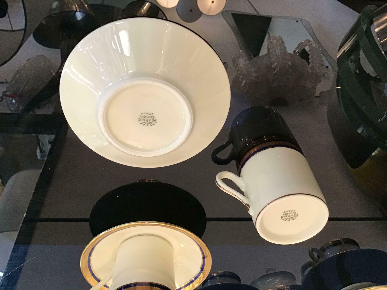 Richard Ginori Porcelain Coffee Service 1960 Italy photo furniture