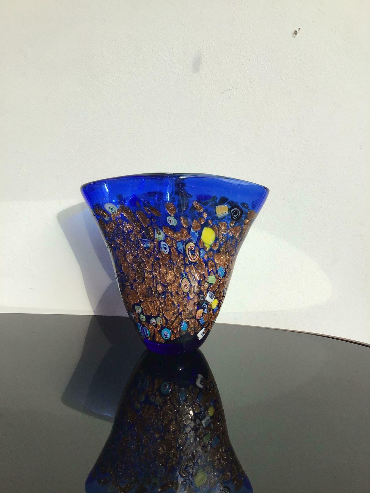 Dino Martens Vase Murano Glass Murrine 1950 Italy photo furniture