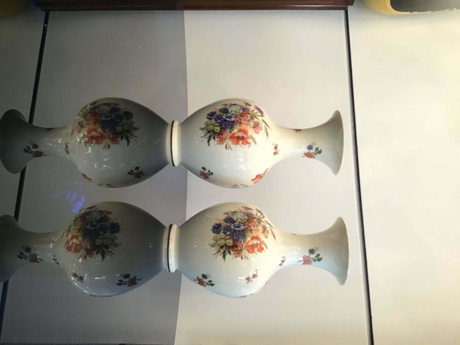 photo furniture Laveno Couple Vases Ceramic 1930 Italy