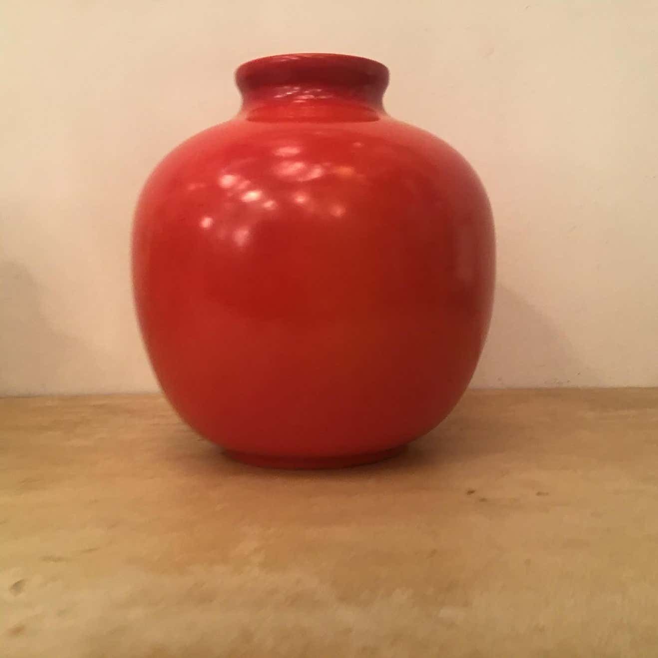 Richard Ginori “Giovanni Gariboldi “ Vase Ceramic 1950 Italy photo furniture