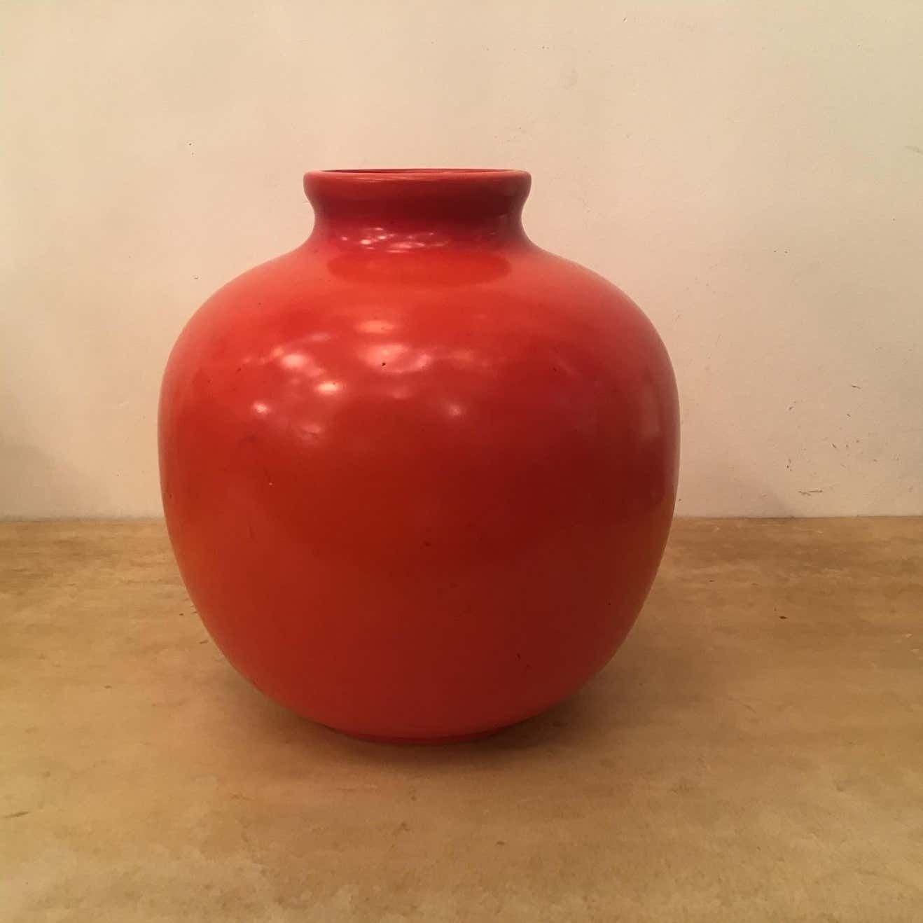 Richard Ginori “Giovanni Gariboldi “ Vase Ceramic 1950 Italy photo 1630.0