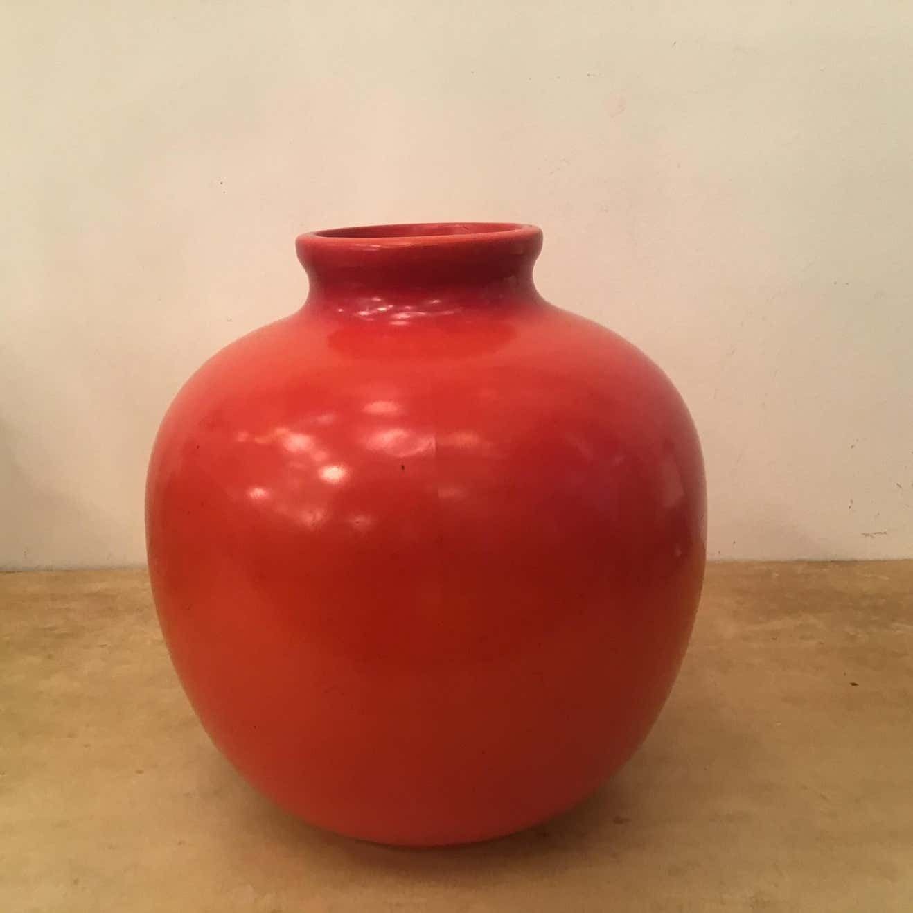 Richard Ginori “Giovanni Gariboldi “ Vase Ceramic 1950 Italy photo buy
