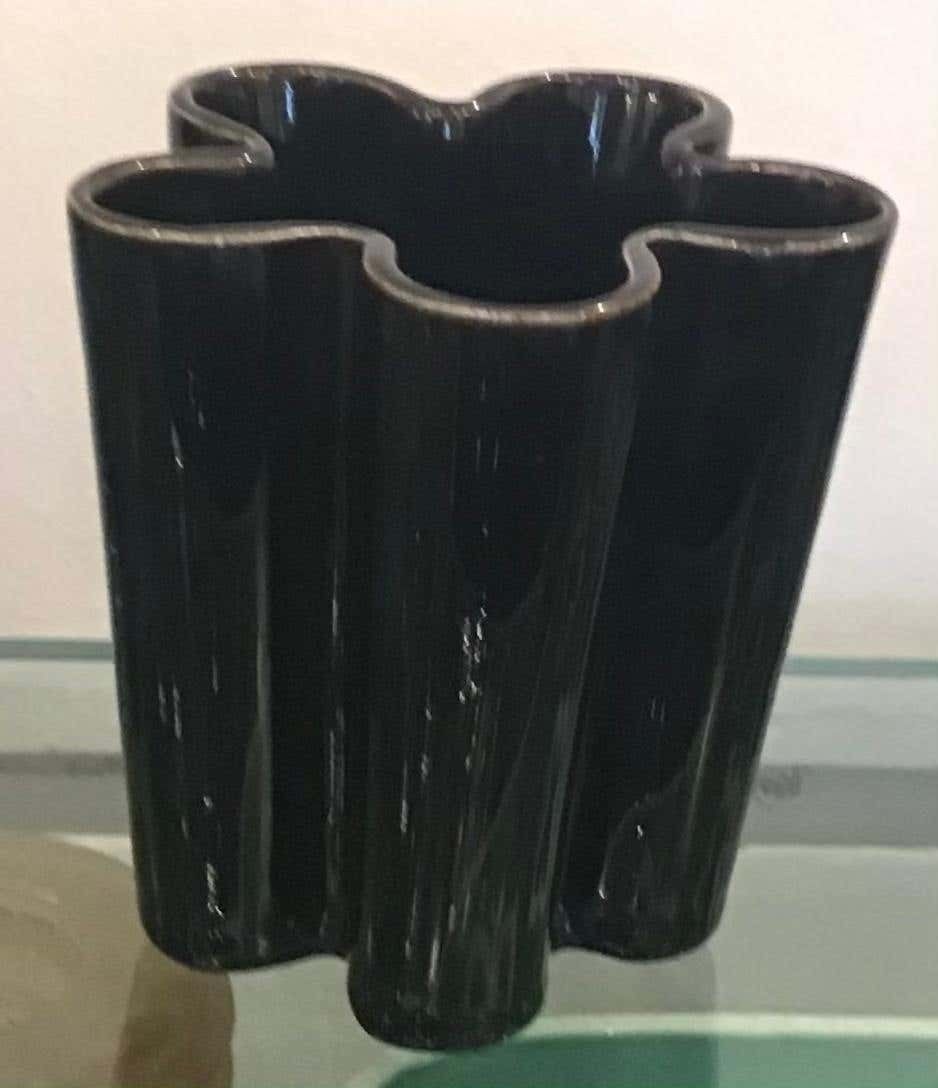 Richard Ginori Giovanni Gariboldi Vase Ceramic, 1950, Italy photo for sale