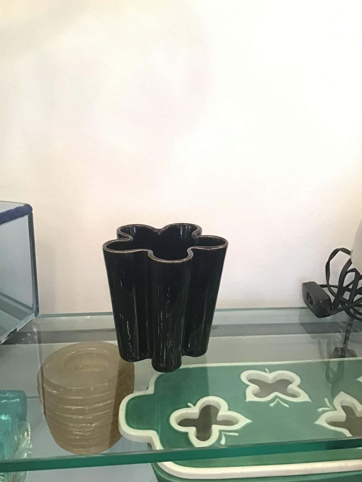 Richard Ginori Giovanni Gariboldi Vase Ceramic, 1950, Italy photo Home Decor