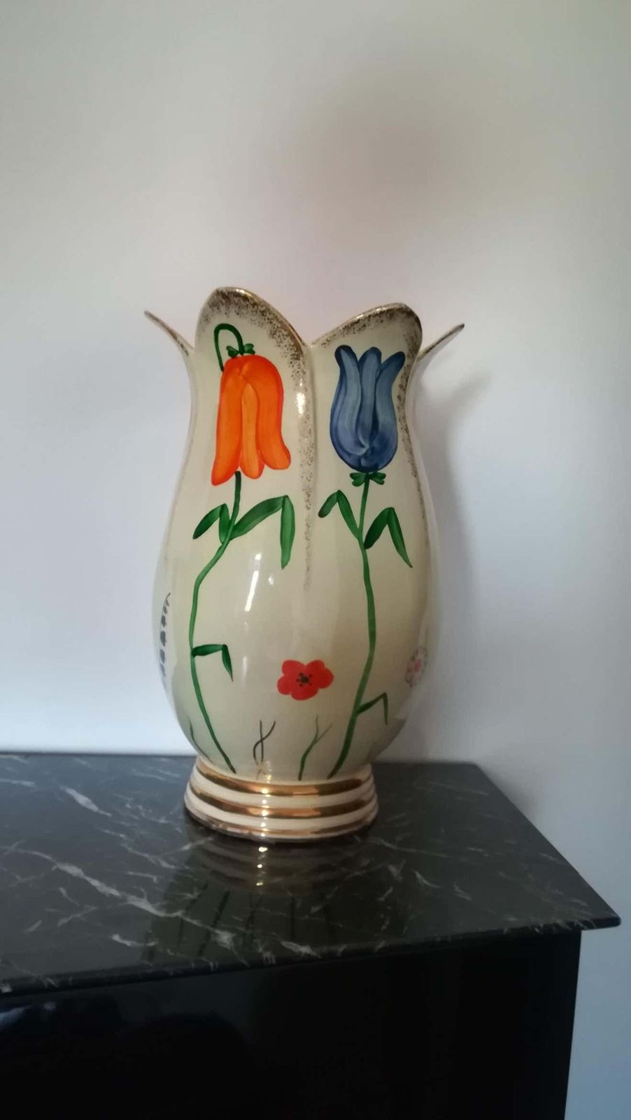 Pucci Umbertide Vase Tulipano Ceramic 1950 Italia photo buy