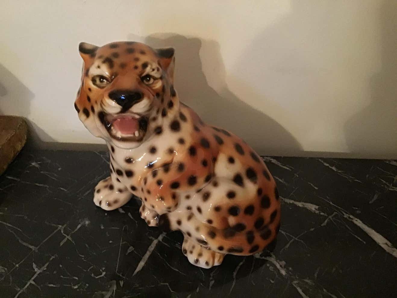 Ronzan Baby Tiger Ceramic, 1950, Italy photo for sale