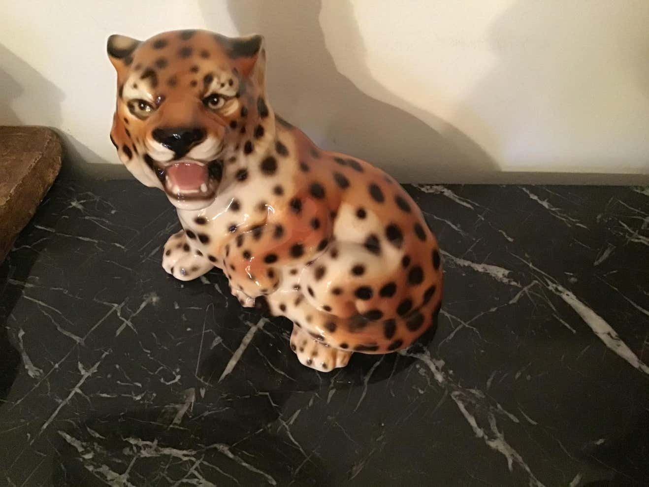 Ronzan Baby Tiger Ceramic, 1950, Italy photo 815.0