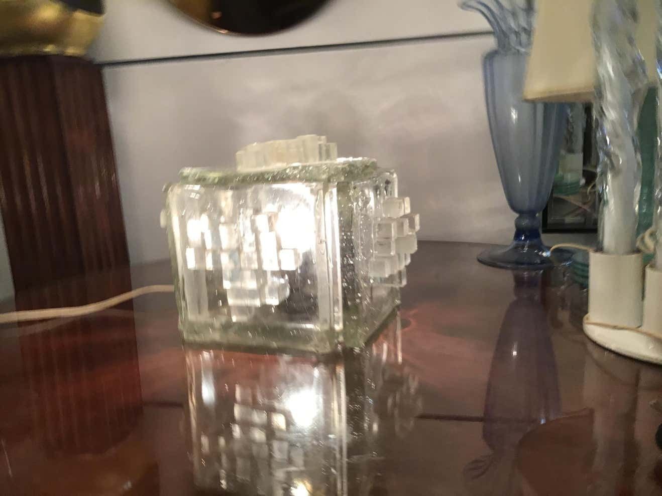 Poliarte “Apis” Table Lamp Murano Glass, 1960, Italy photo buy