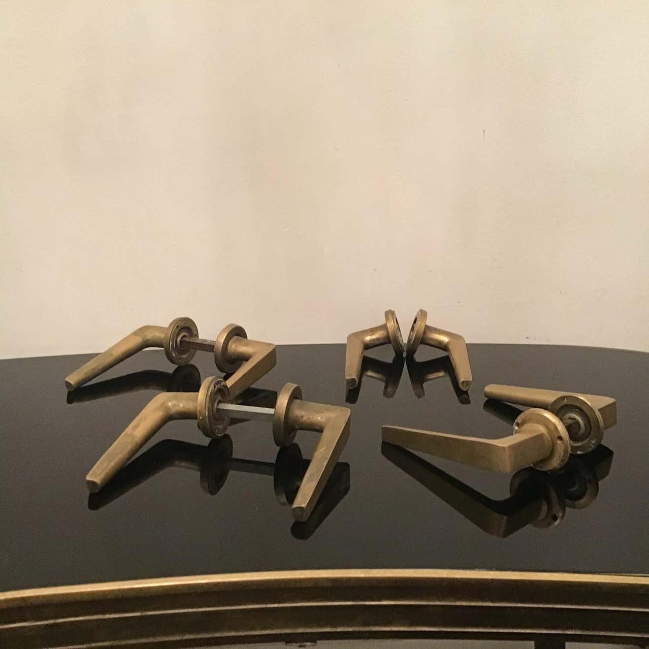 Osvaldo Borsani Handles Brass, 1950, Italy photo buy