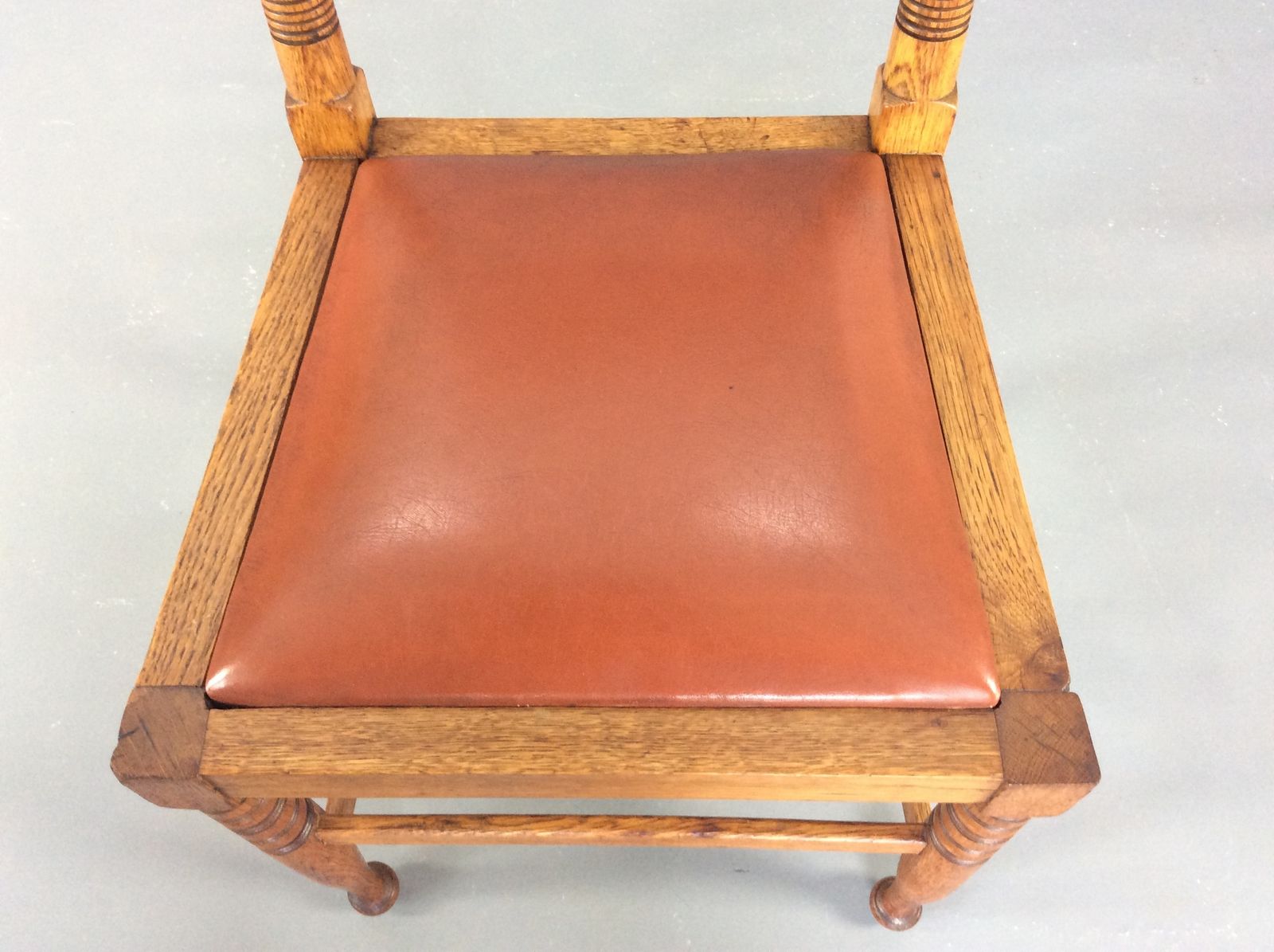 Pair Of Arts & Crafts William Birch Side/Hall Chairs C1900 photo buy