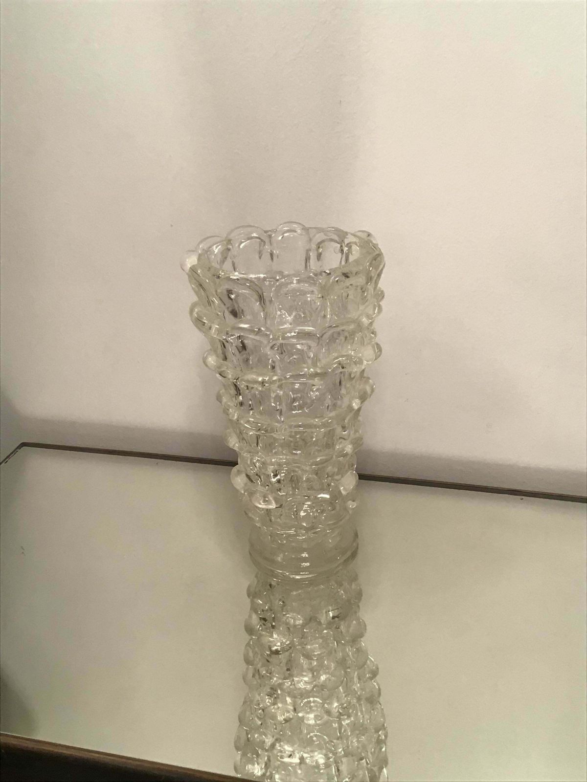 photo furniture Barovier Orecchiette Vase Murano Glass 1940 Italy