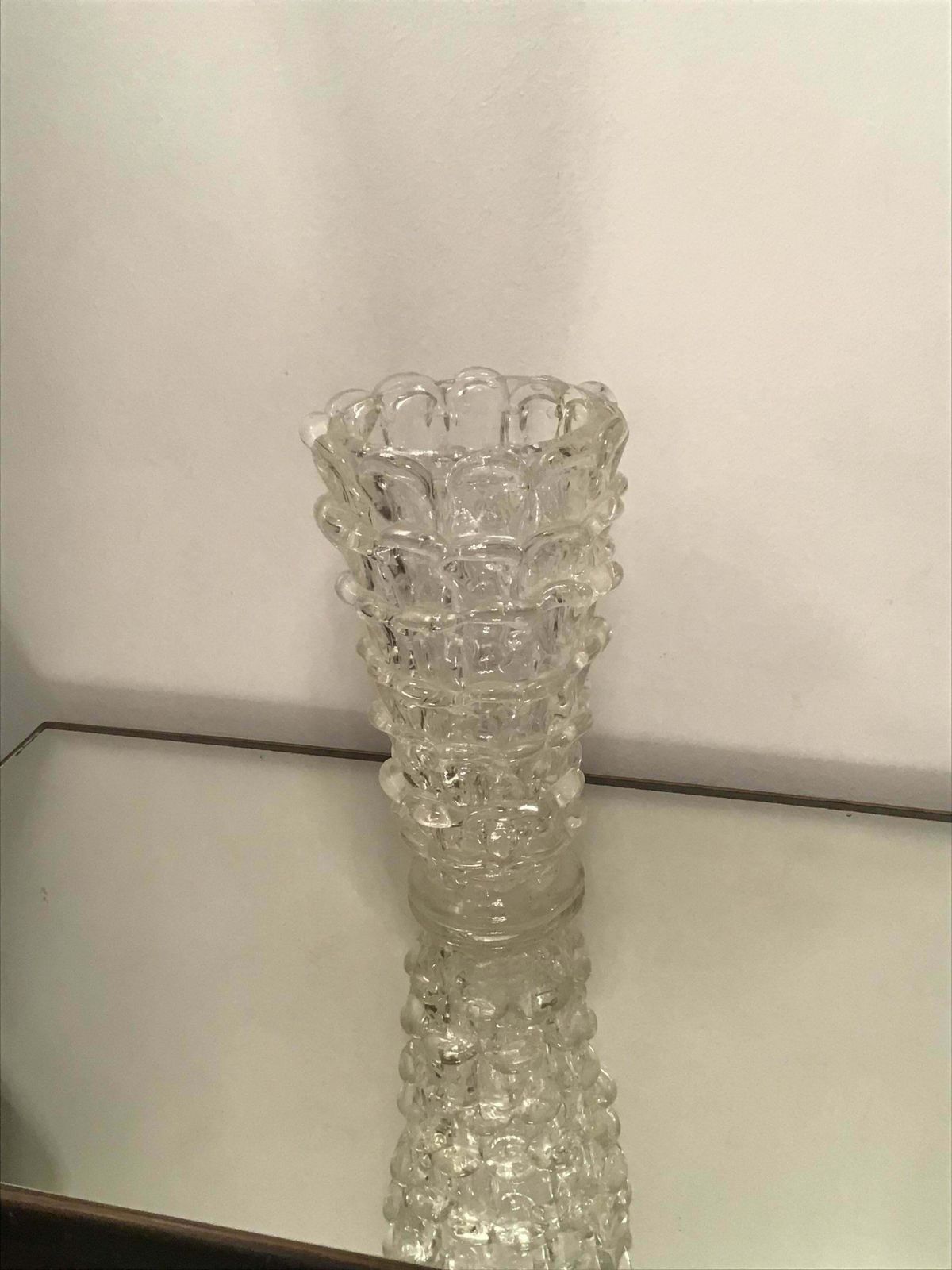 photo for sale Barovier Orecchiette Vase Murano Glass 1940 Italy