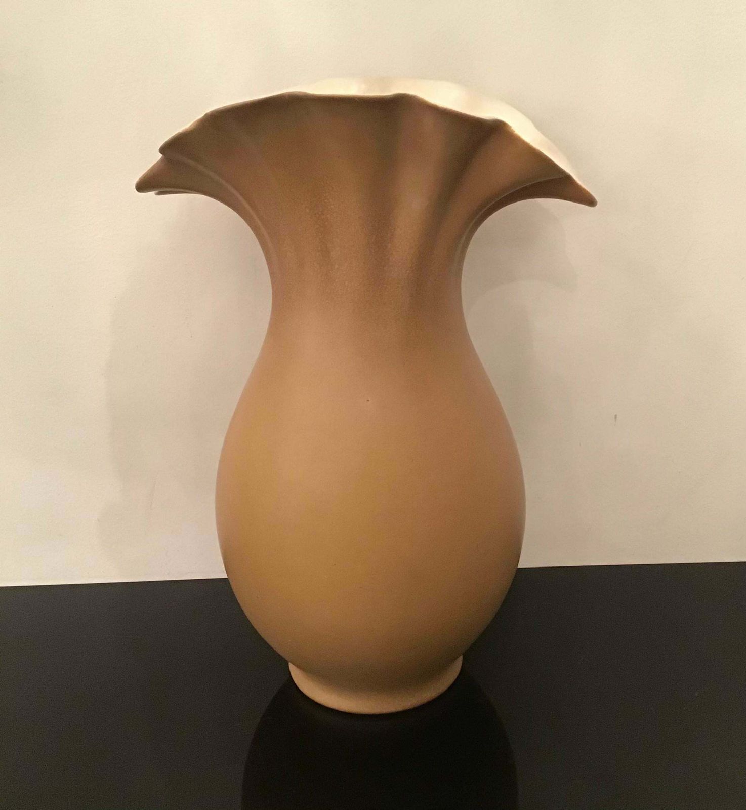 Richard Ginori “Giovanni Gariboldi “ Vase Ceramic 1950 Italy photo buy