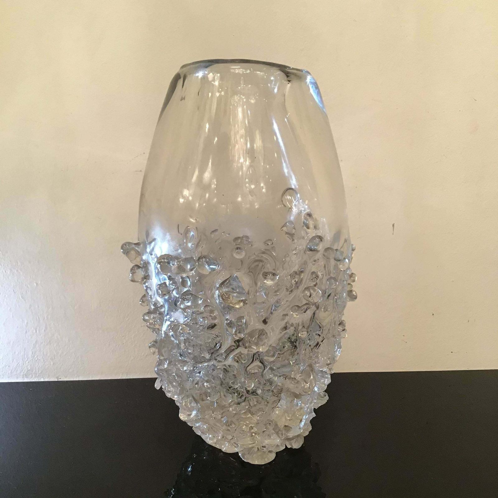 photo furniture Seguso Vase Murano Glass 1960 Italy