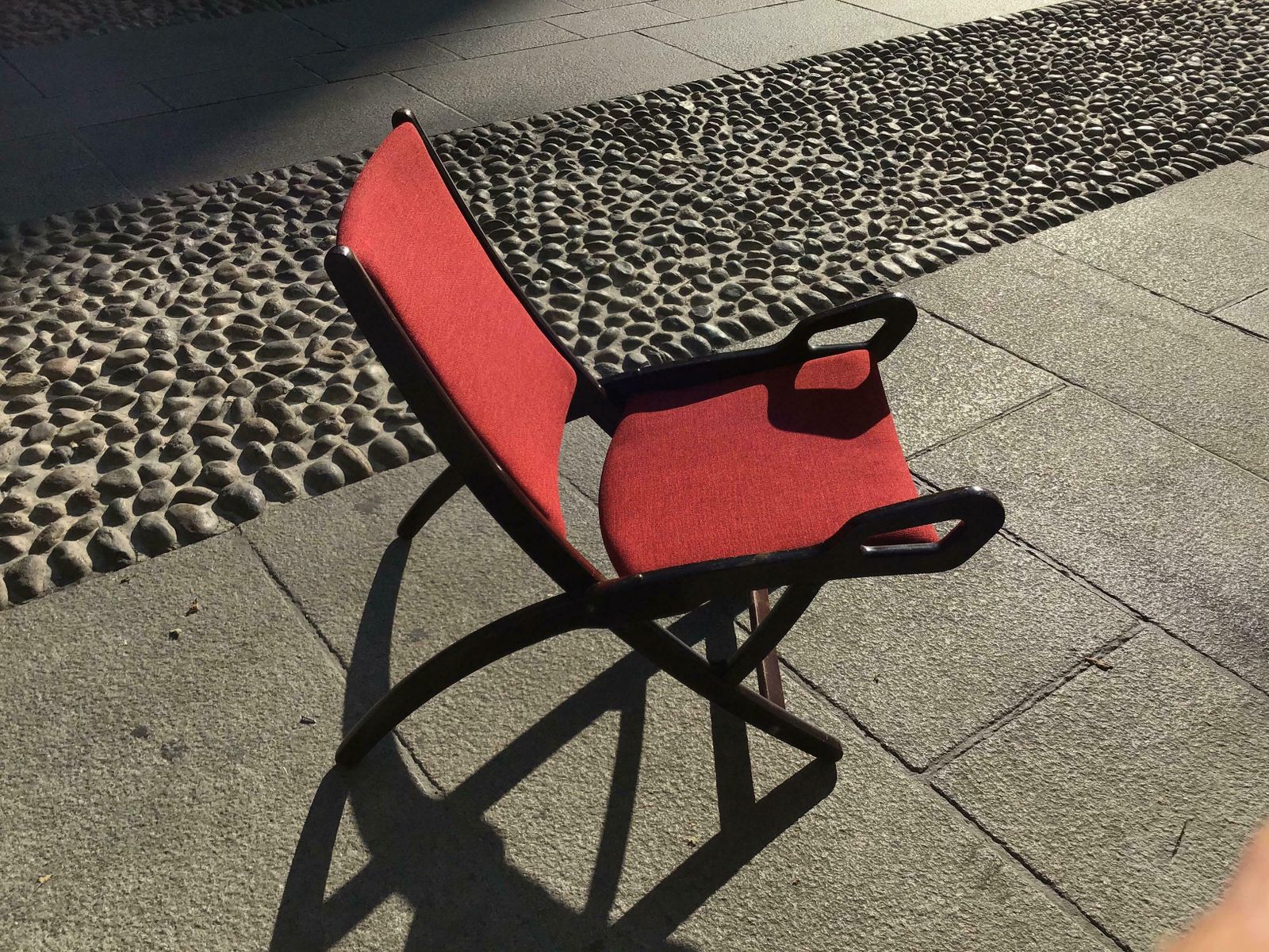 photo buy Gio’ Ponti Fr” Armchair Wood Brass Upholstered Seat And Back, 1960, Italy